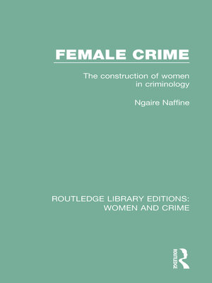 cover image of Female Crime